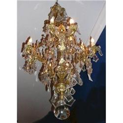 Antique Bronze Chandelier Ceiling Fixture #2333979