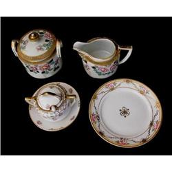 Early Hand-Painted Nippon Tea Set  #2334127