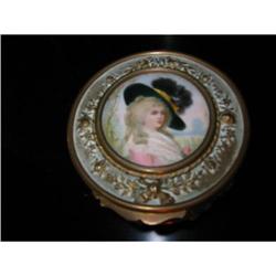 French hand paint Bronze jewlery box!  #2334242