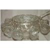 Image 1 : Punch Set by Jeanette Glass Crystal Fruit #2344779
