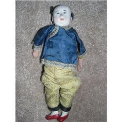 7.5" Chinese doll all original Composition head#2345034