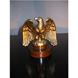 Cast Bronze Eagle candle holder o Mahagony! #2345085