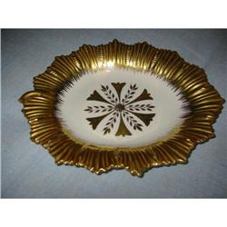 Gold overlay Marbro Collector Plate! #2345089