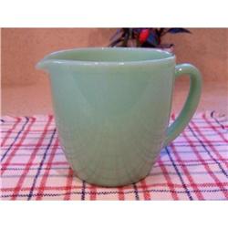 Fire King Jade-ite Milk Pitcher #2345098