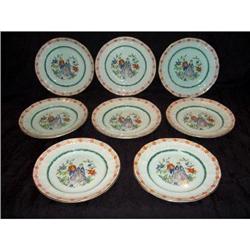 8 Adams Calyx Ware  The Piper  HP Salad Plates #2345103