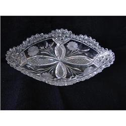 Cut Glass Olive Dish #2345145