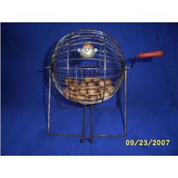 Old fashioned Bingo ball roler  #2345258