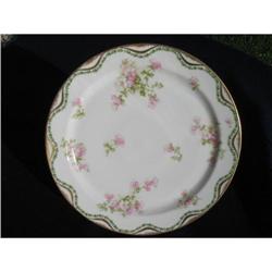 HAVILAND LIMOGES FLORAL CHARGER #2345279