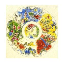 Chagall Marc The Paris Opera Ceiling lithograph#2345895