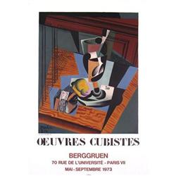 Juan Gris Still Life, Ouevres Cubistes, 1973#2345989