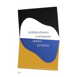 Charles Hinman Intl Univsty Choral Fstvl 1965#2346088