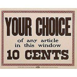 VINTAGE STORE SIGNS * 10 OLD GROCERY SIGNS #2346143