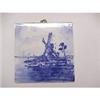 Image 1 : VERY NICE ANTIQUE BLUE& WHITE DELFT TILE #2346486