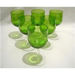 6 Glass Green Midcrystal #2346570