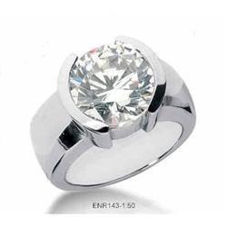 1.50 Carats CERTIFIED Diamond Solitaire Ring #2346630