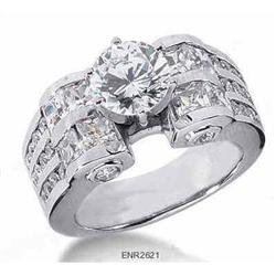 4.83 carats DIAMOND ring gold HIGH BRILLIANCE #2346639