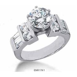 2.59 carats G SI1 BAGUETTE and ROUND #2346642