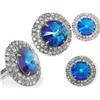 Image 1 : Vintage Swarovski PRISM Rivoli peacock ring #2346700