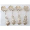 Image 1 : Fabulous English Sterling Spoons Set  of 4 #2346930