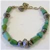 Image 1 : Turquoise bracelet c1990.   8.1/2"long #2346960