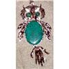 Image 1 : Turquoise Owl necklace #2347064