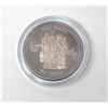 Image 2 : Vintage 1 Oz. .999 Silver Johnson Matthey Round