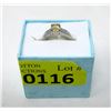 Image 2 : Sterling Silver Citrine & Diamond Cocktail Ring