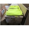 Image 1 : Case of 10 Condor XL Fleece Lined Lime Jackets