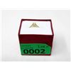 Image 2 : New 10 KT Gold 0.31 CT Round Cut Diamond Ring