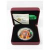 Image 1 : 5 Oz .9999 Silver 2016 Colourized Wanduta Coin