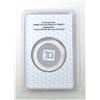 Image 2 : 1 Oz. .9999 Silver TD Bank Golfing Round