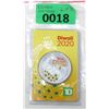 Image 1 : 1 Oz. .9999 Silver 2020 Coloured Diwali Round