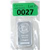 Image 1 : 1 Oz. .999 Fine Silver Sunshine Mint Bar