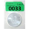 Image 1 : 1 Oz .999 Fine Silver 2021 Krugerrand Coin