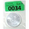 Image 1 : 1 Oz .999 Fine Silver 2021 Krugerrand Coin