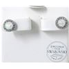 Image 1 : New Sterling Silver Opal & Swarovski Earrings