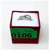 Image 2 : Emerald & Diamond Crossover Design Ring