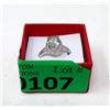 Image 2 : 1.7 CT Green Amethyst & Diamond Cocktail Ring
