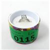 Image 2 : Sterling Silver Green Amethyst Ring