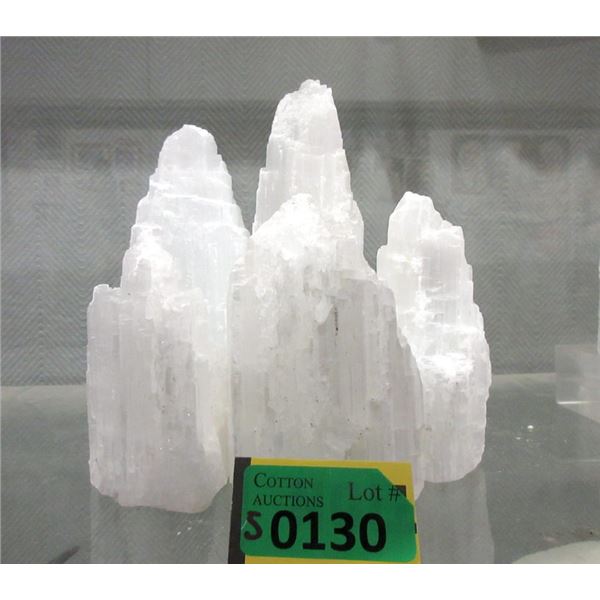 5 Selenite Healing Towers (Satin Spar)