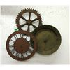 Image 1 : Large Cast Metal Clock Display - 36" Diameter
