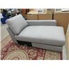 Image 1 : Grey Sofa Sectional Chaise End - Store Return