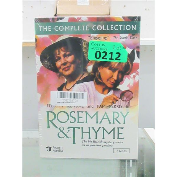 New "Rosemary & Thyme" Complete Series DVDs