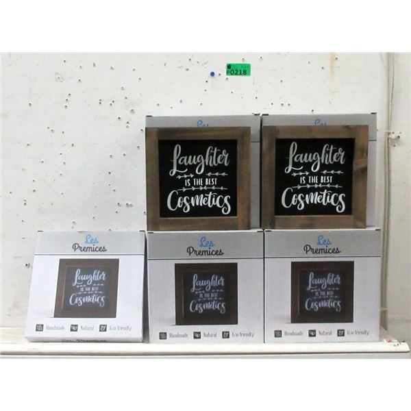 10 New 8" x 8" Wall Décor with Boxes