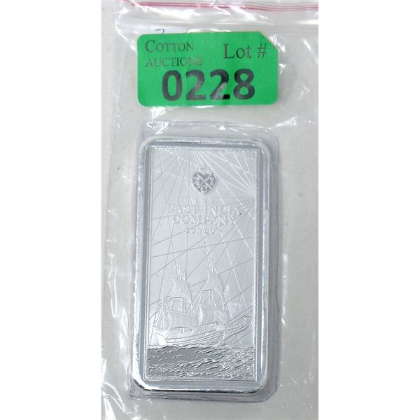 8 Oz/250 Gram. St. Helena Silver Legal Tender Bar