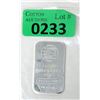 Image 1 : 1 Oz. Engelhard .999+ Silver Bar
