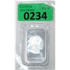 Image 1 : 1 Oz. Liberty/ First Nations .999 Silver Bar