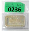 Image 1 : 1 Oz. Ohio Precious Metals .9995  Silver Bar