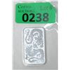 Image 1 : 1 Oz .9999 Silver 2020 Double Dragon Bar