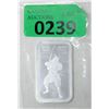 Image 1 : 1 Oz. Samurai Warrior .999 Silver Bar